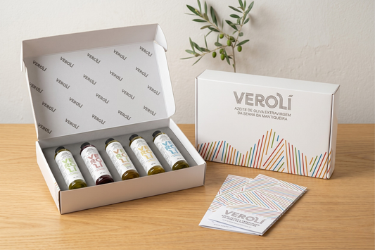 Caixa de Presente com Kit Mini Família Verolí