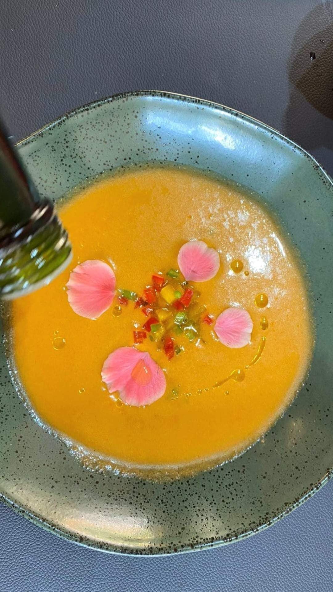Entrada da proposta gastronômica Verolí